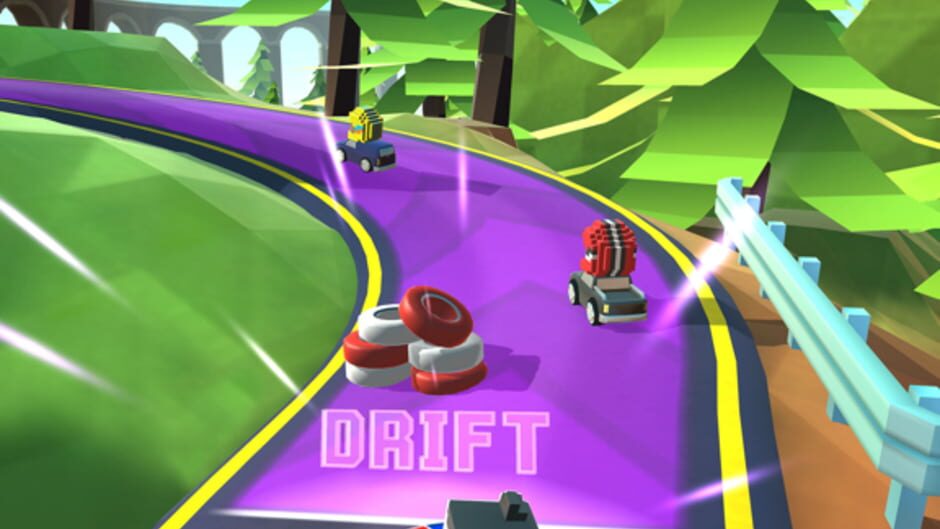 Screenshot for Blocky Racer
