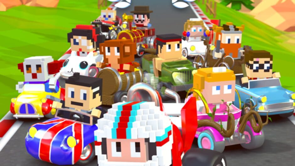 Screenshot for Blocky Racer