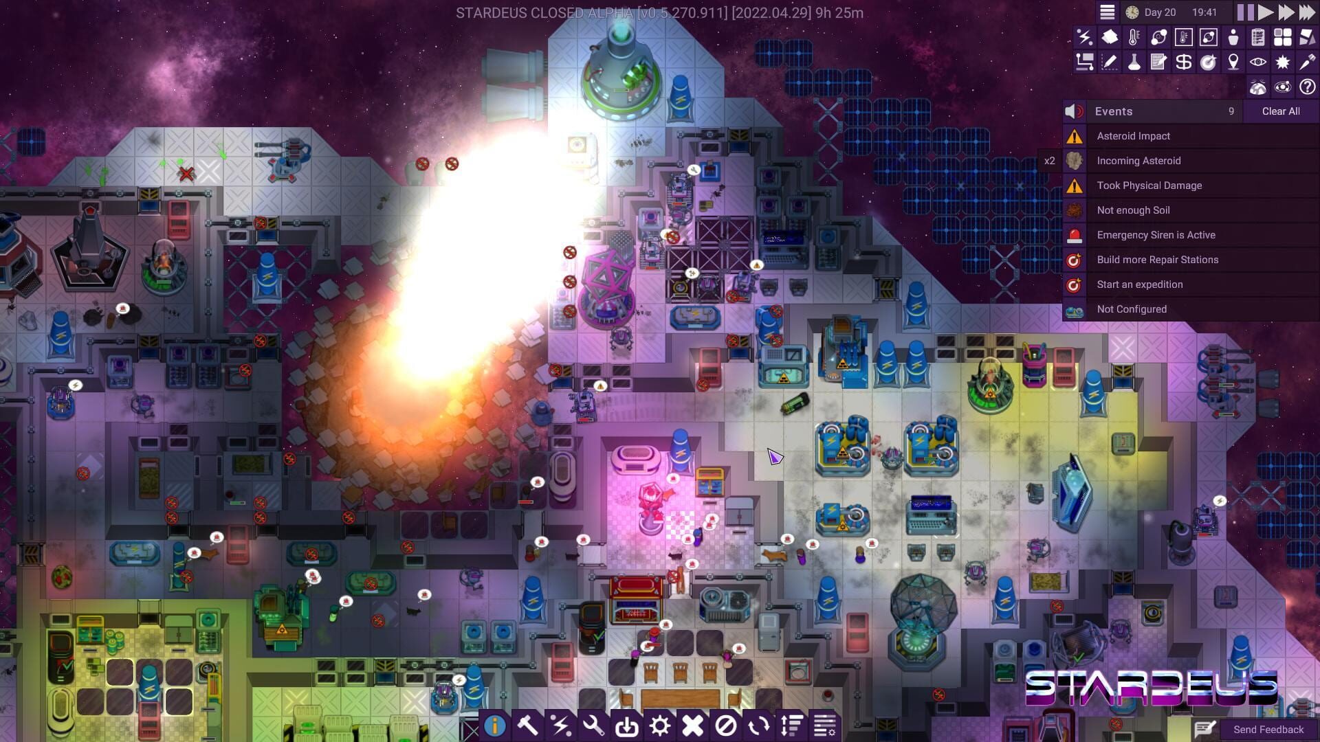 Screenshot for Stardeus