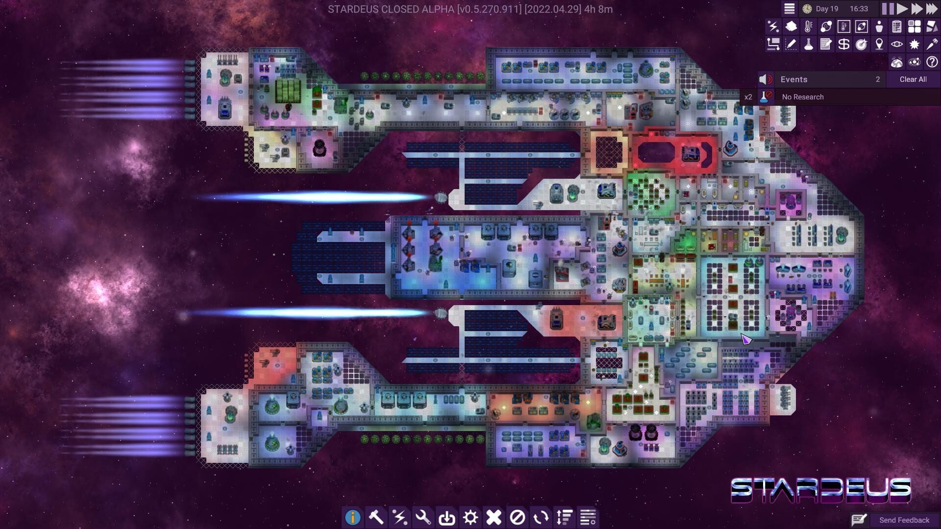 Screenshot for Stardeus