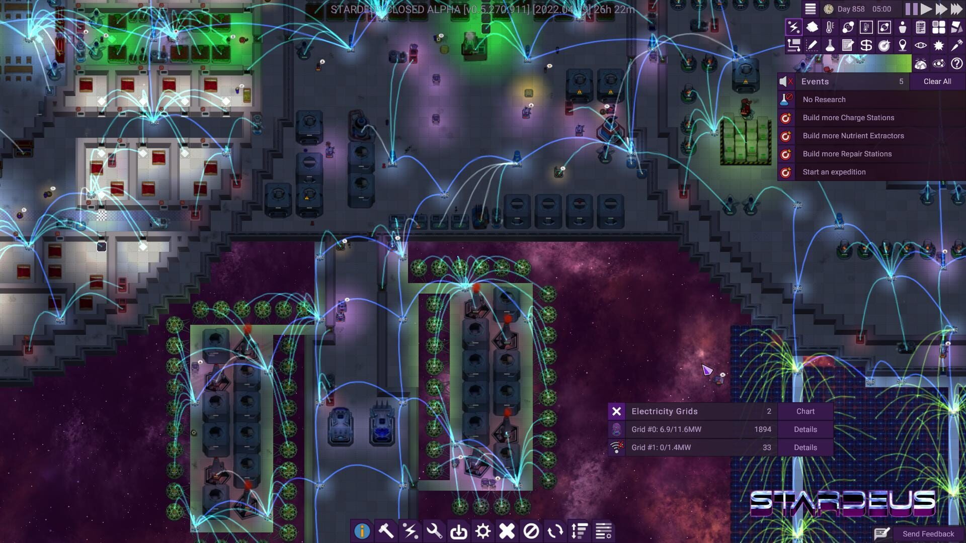 Screenshot for Stardeus
