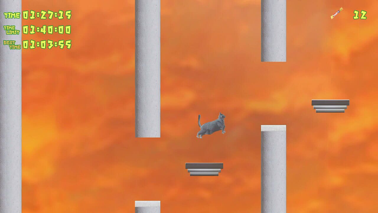 Screenshot for Pixel Game Maker Series: Cat and Tower