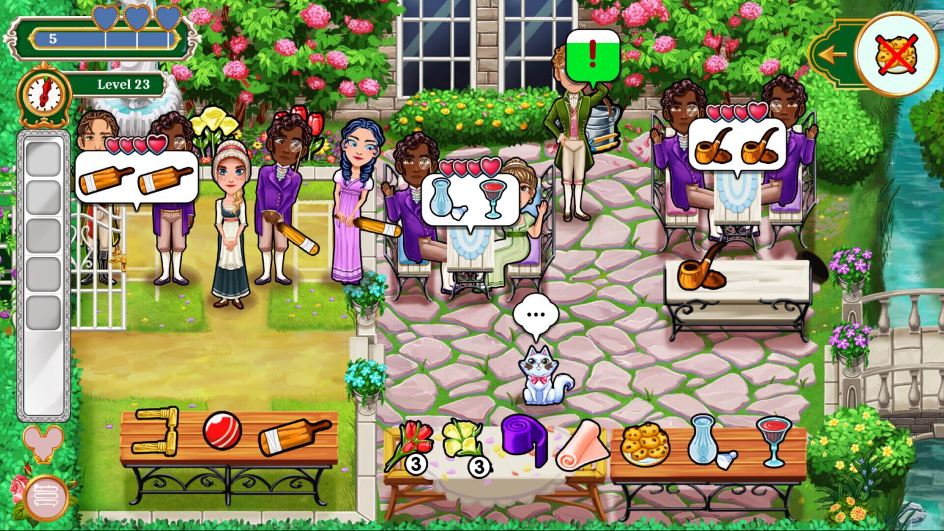 Screenshot for Secret Diaries: Manage a Manor