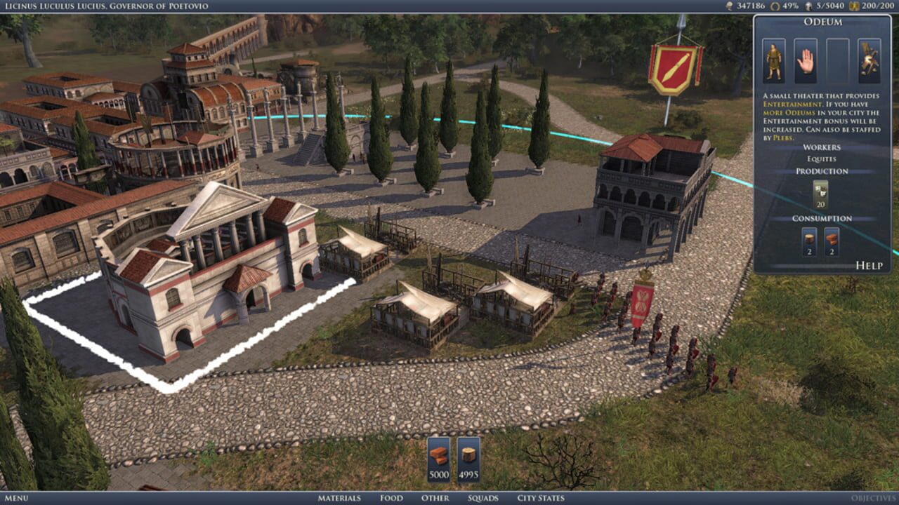 Screenshot for Grand Ages: Rome - Reign of Augustus