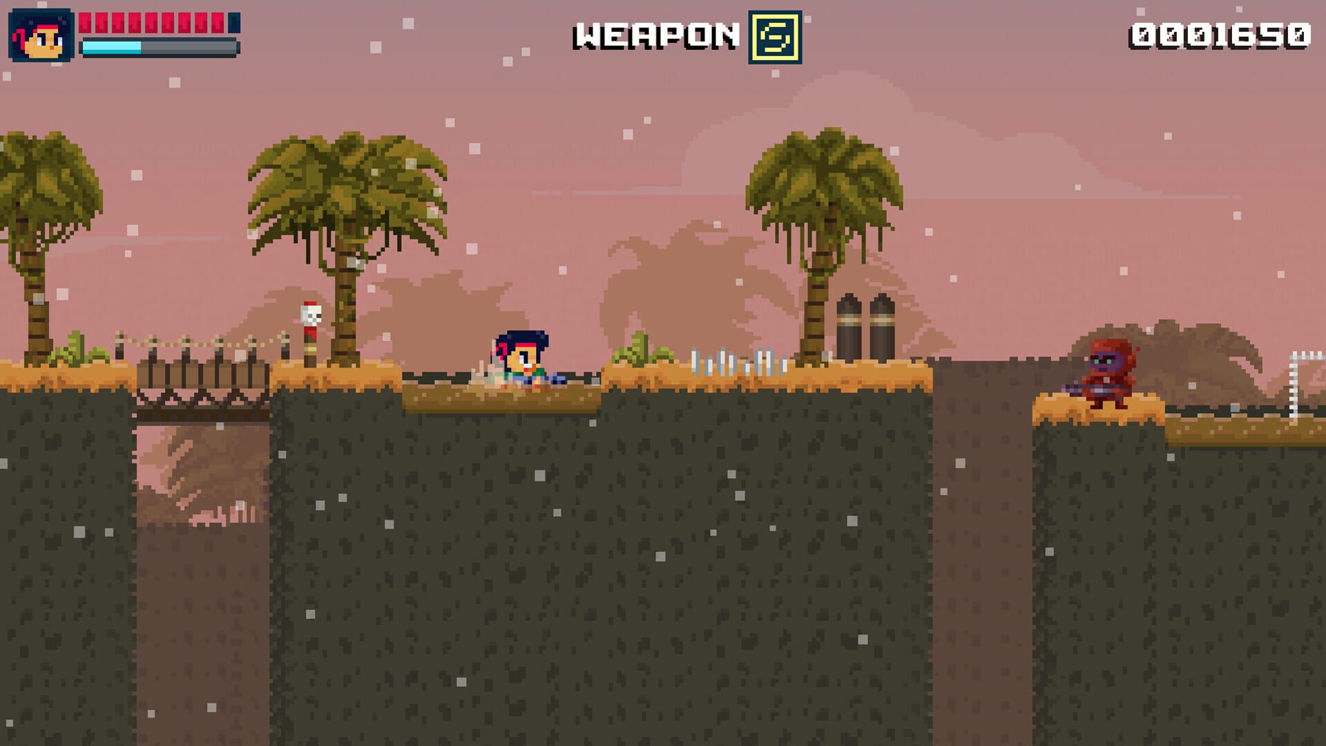 Screenshot for Brave Soldier: Invasion of Cyborgs
