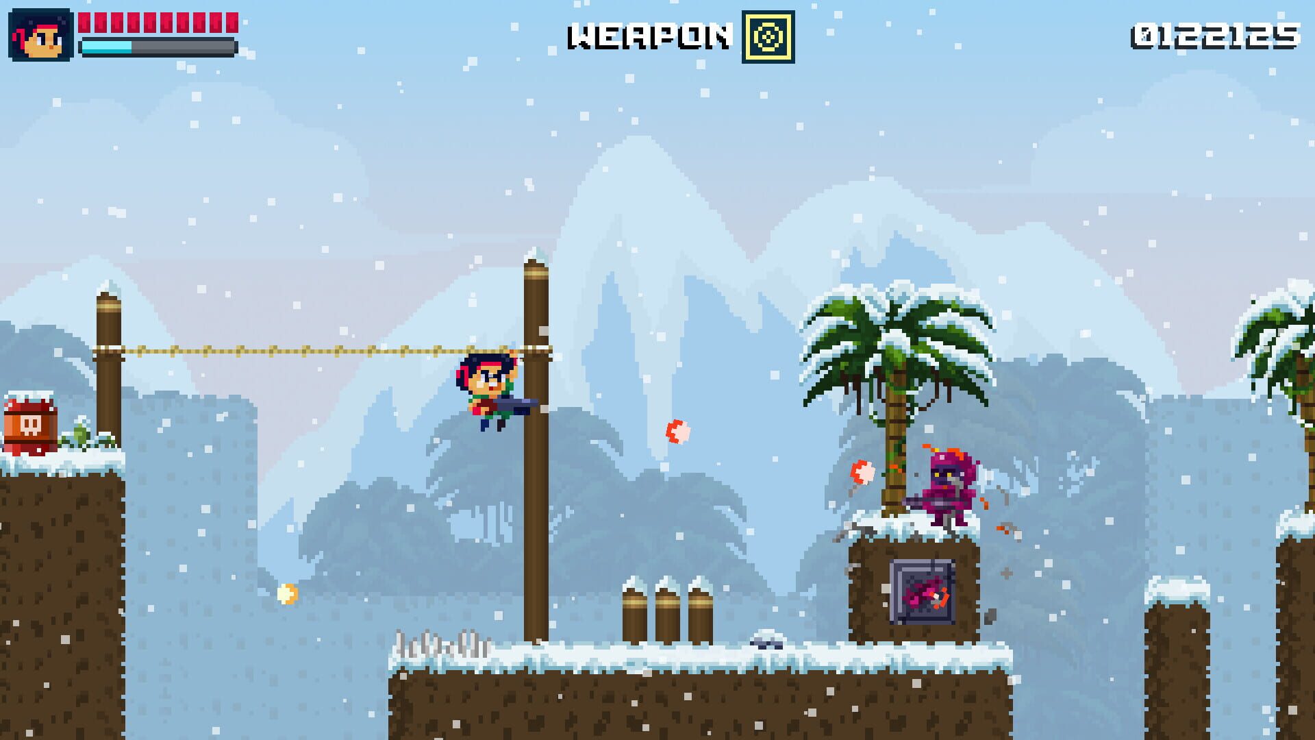 Screenshot for Brave Soldier: Invasion of Cyborgs