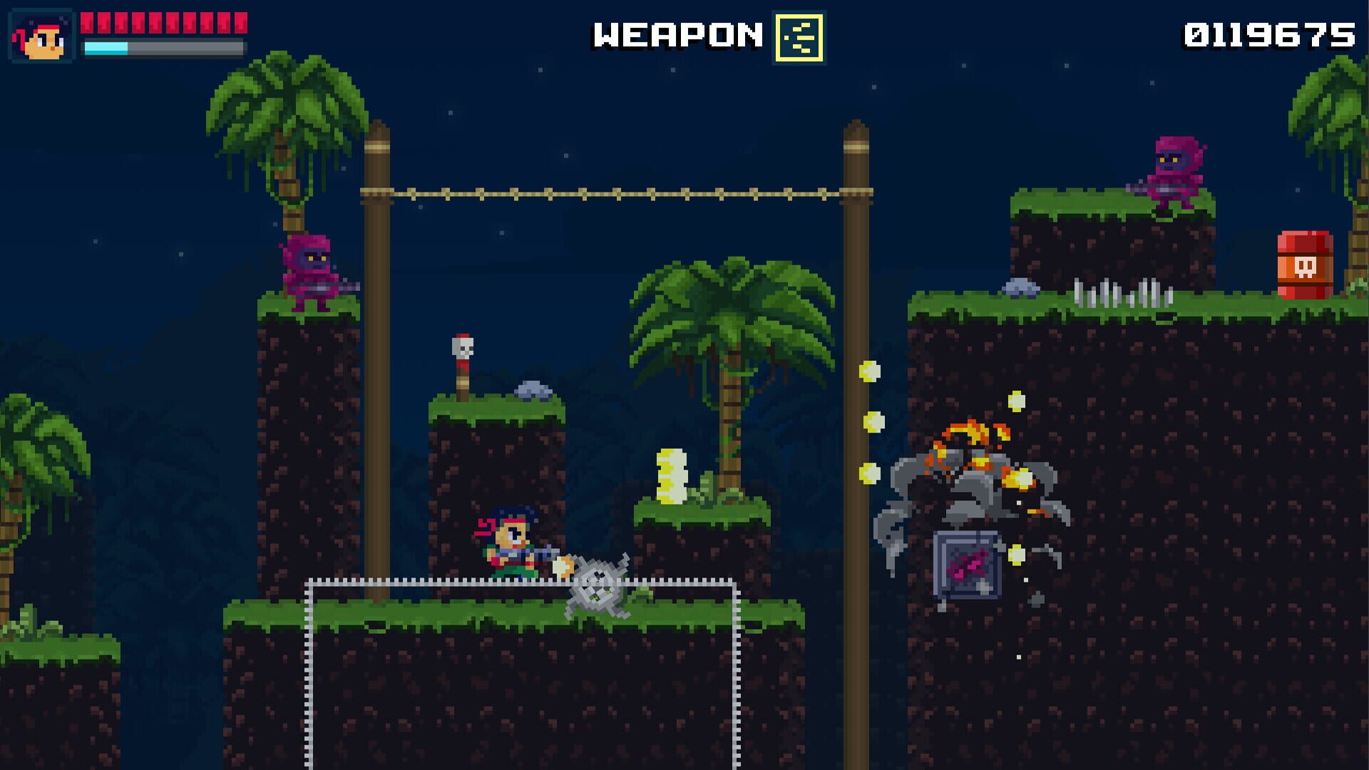 Screenshot for Brave Soldier: Invasion of Cyborgs