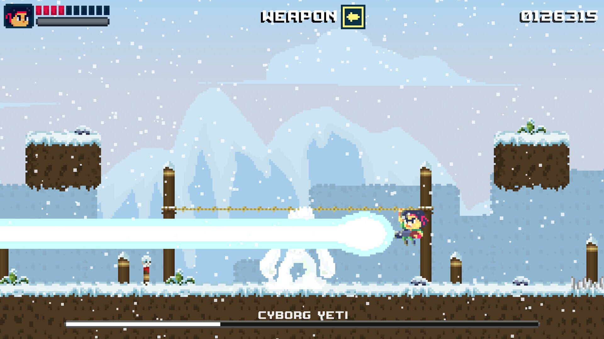 Screenshot for Brave Soldier: Invasion of Cyborgs