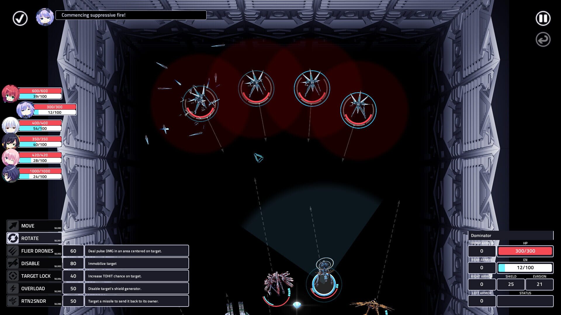 Screenshot for Sunrider 4: The Captain's Return