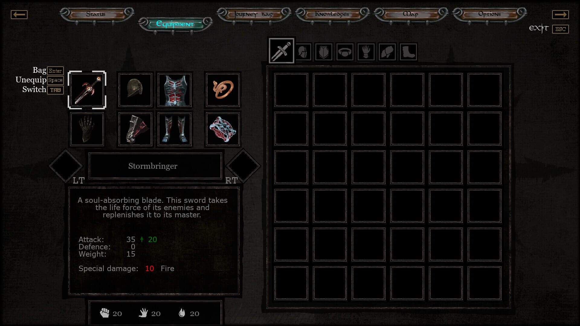 Screenshot for Skelethrone: The Prey
