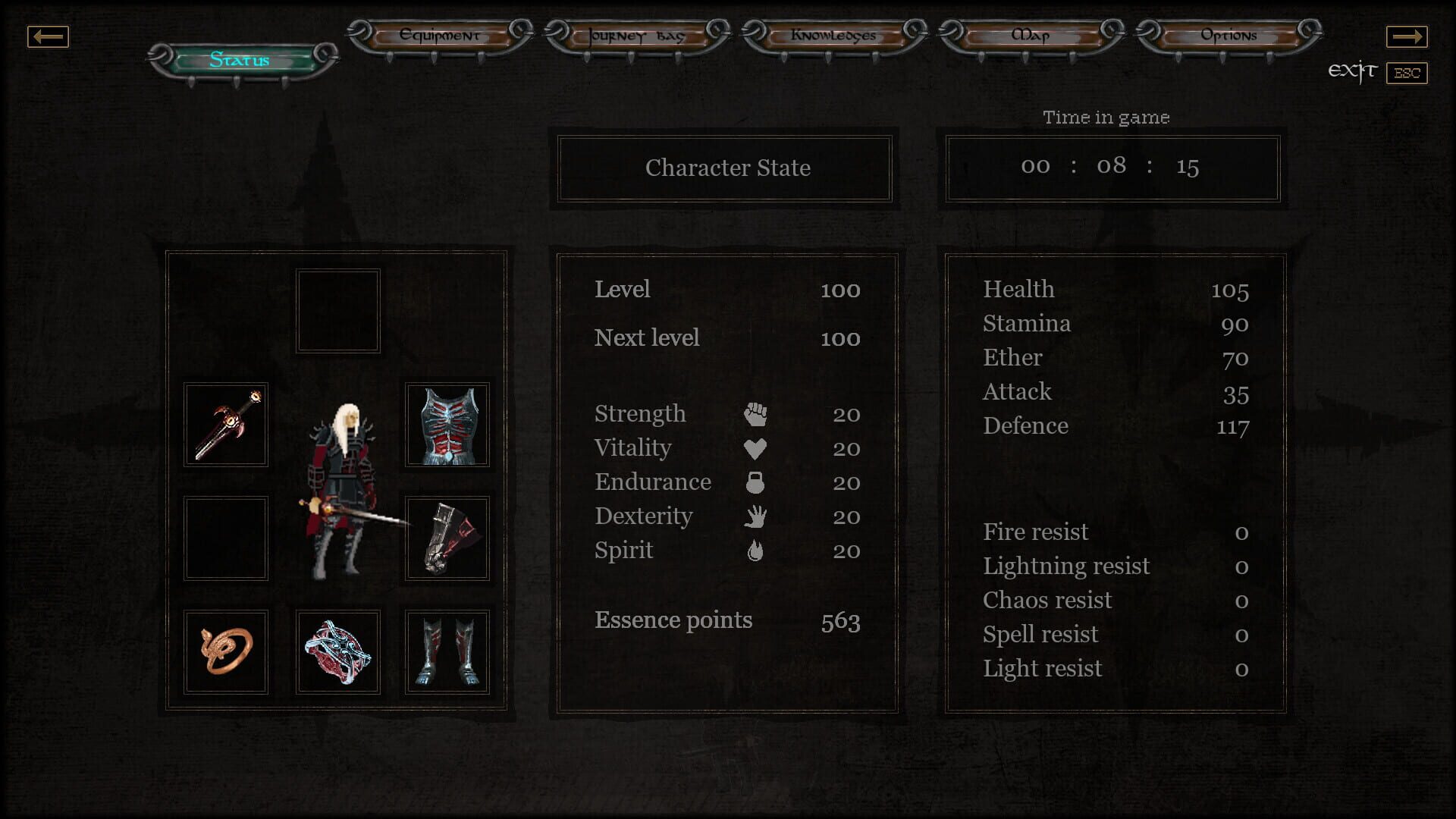 Screenshot for Skelethrone: The Prey