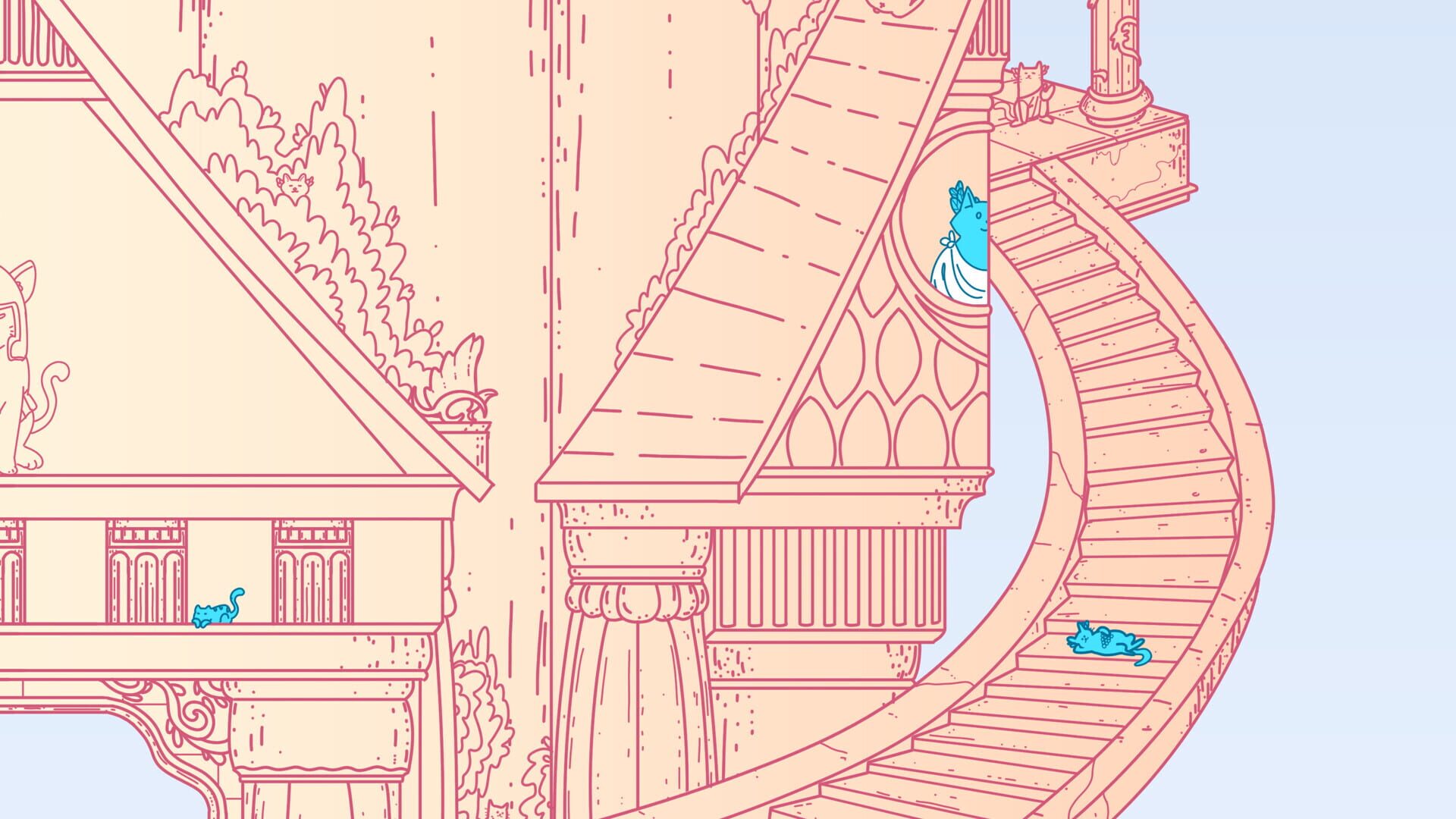 Screenshot for A Tower Full of Cats