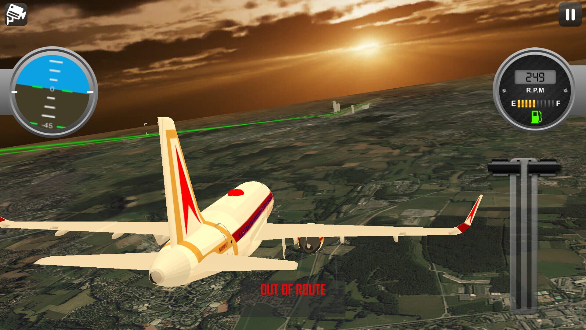 Screenshot for School Flight Simulator