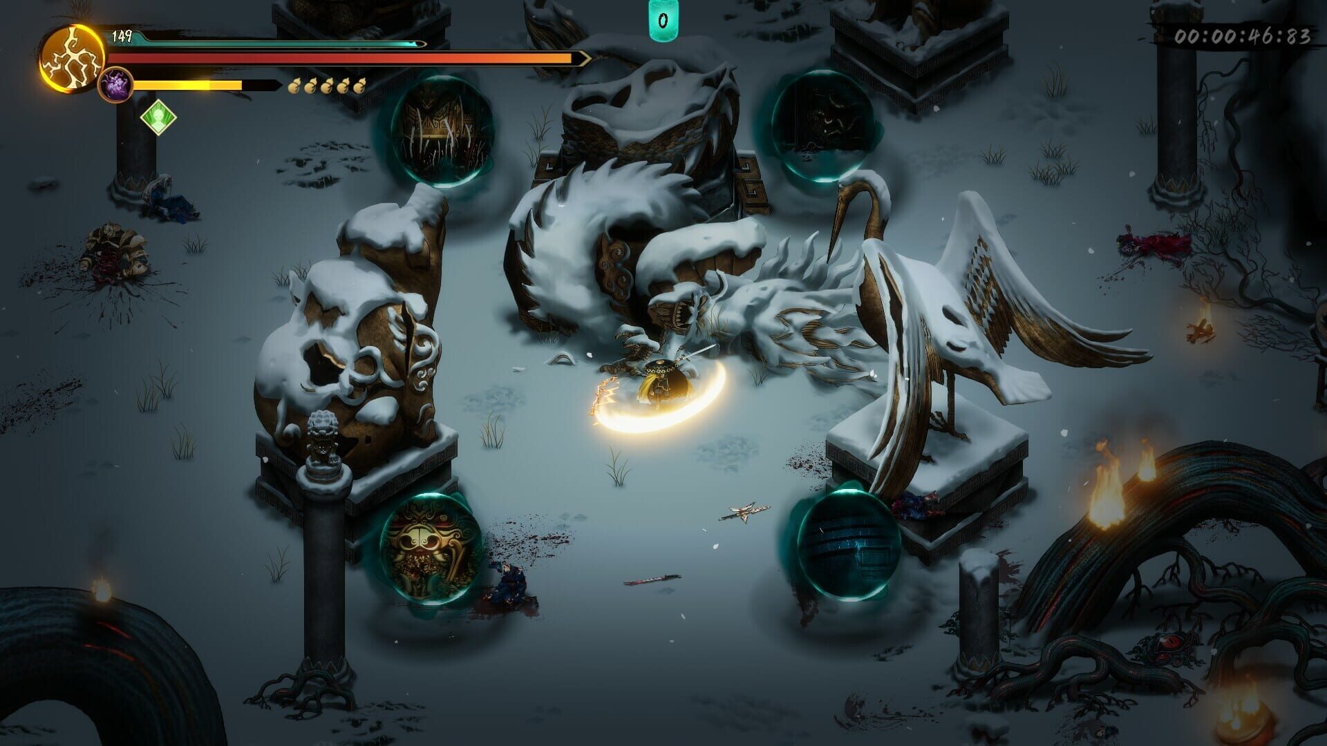 Screenshot for Warm Snow: The Ash of Nightmare
