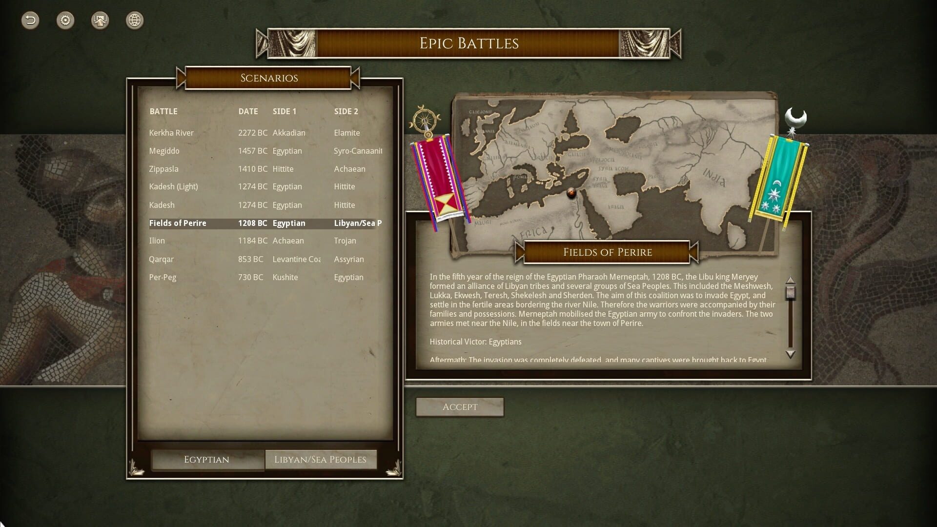 Screenshot for Field of Glory II: Swifter than Eagles
