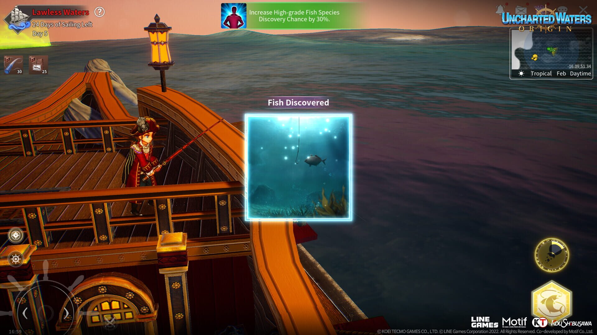 Screenshot for Uncharted Waters Origin