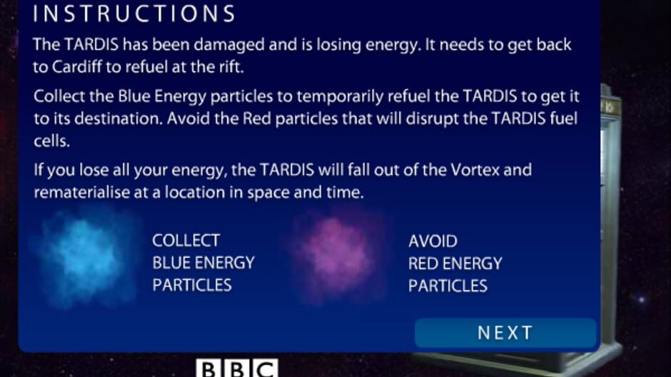 Screenshot for Doctor Who: Into the Vortex