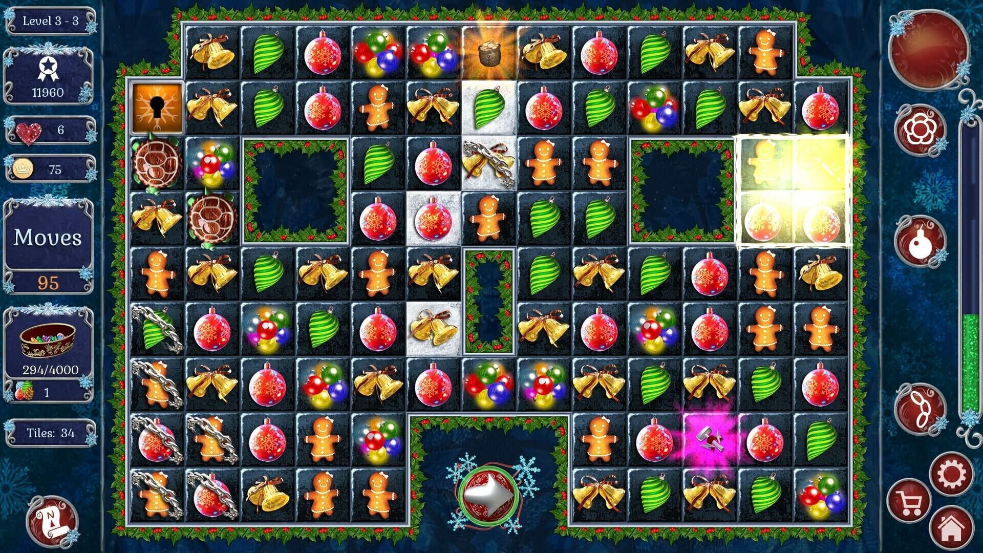 Screenshot for Jewel Match: Winter Wonderland 2 - Collector's Edition