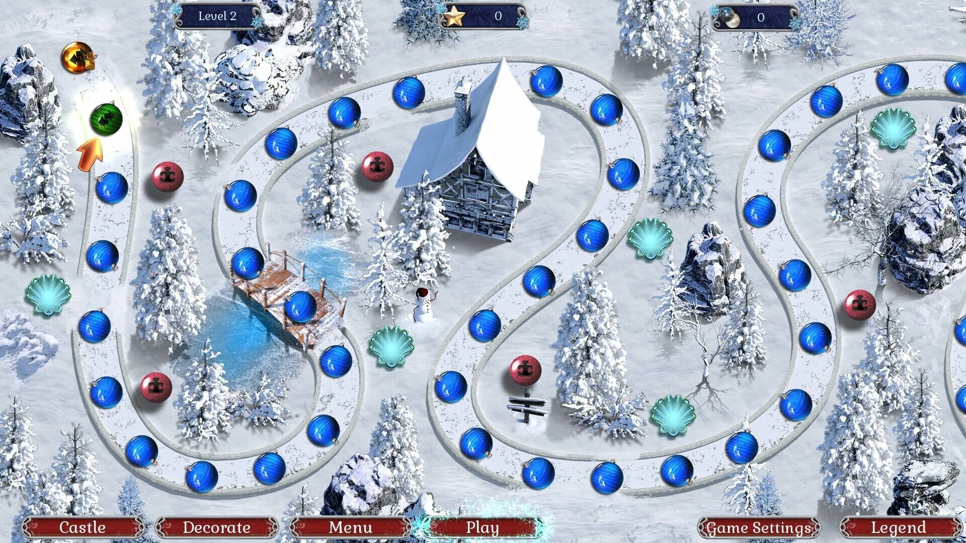 Screenshot for Jewel Match: Winter Wonderland 2 - Collector's Edition