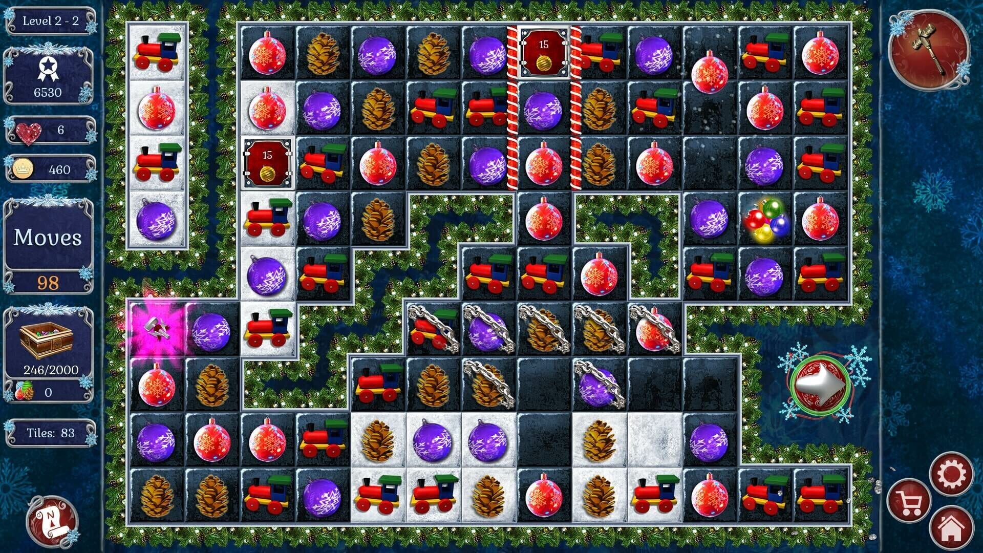 Screenshot for Jewel Match: Winter Wonderland 2 - Collector's Edition