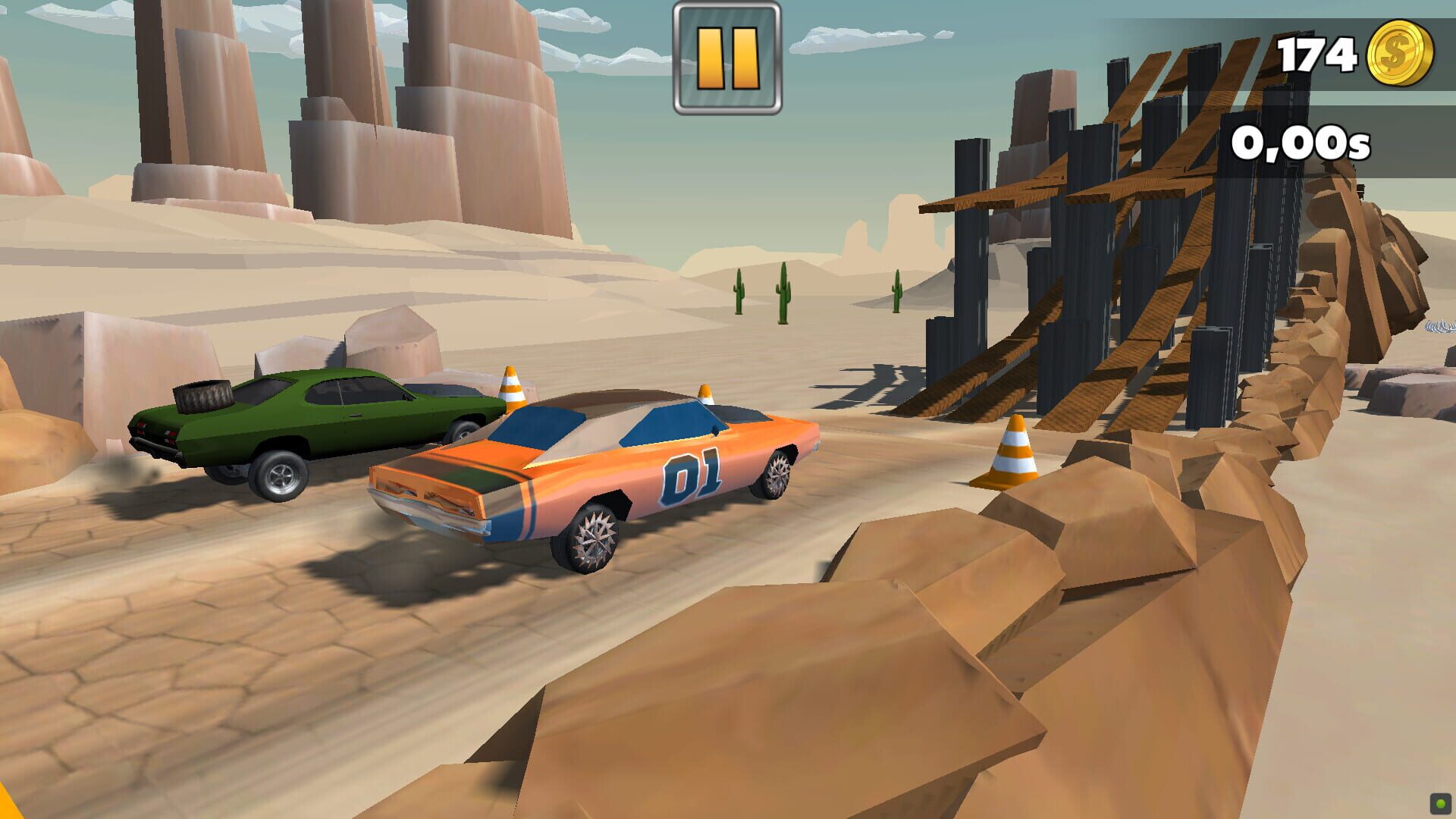 Screenshot for Race in Desert