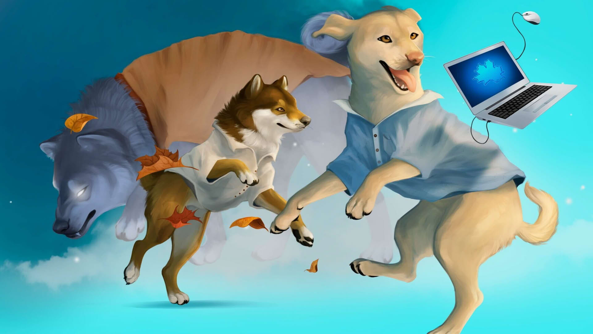 Screenshot for Autumn with the Shiba Inu