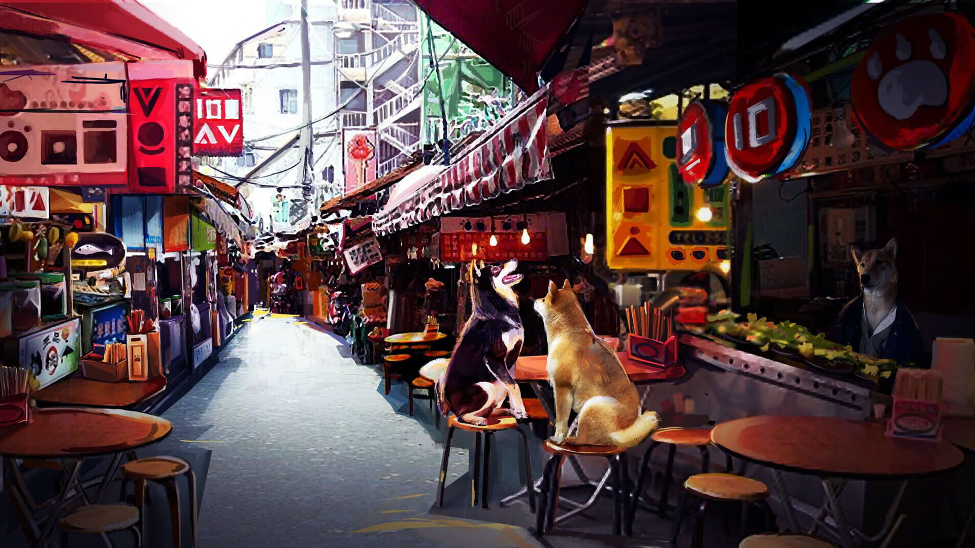 Screenshot for Autumn with the Shiba Inu