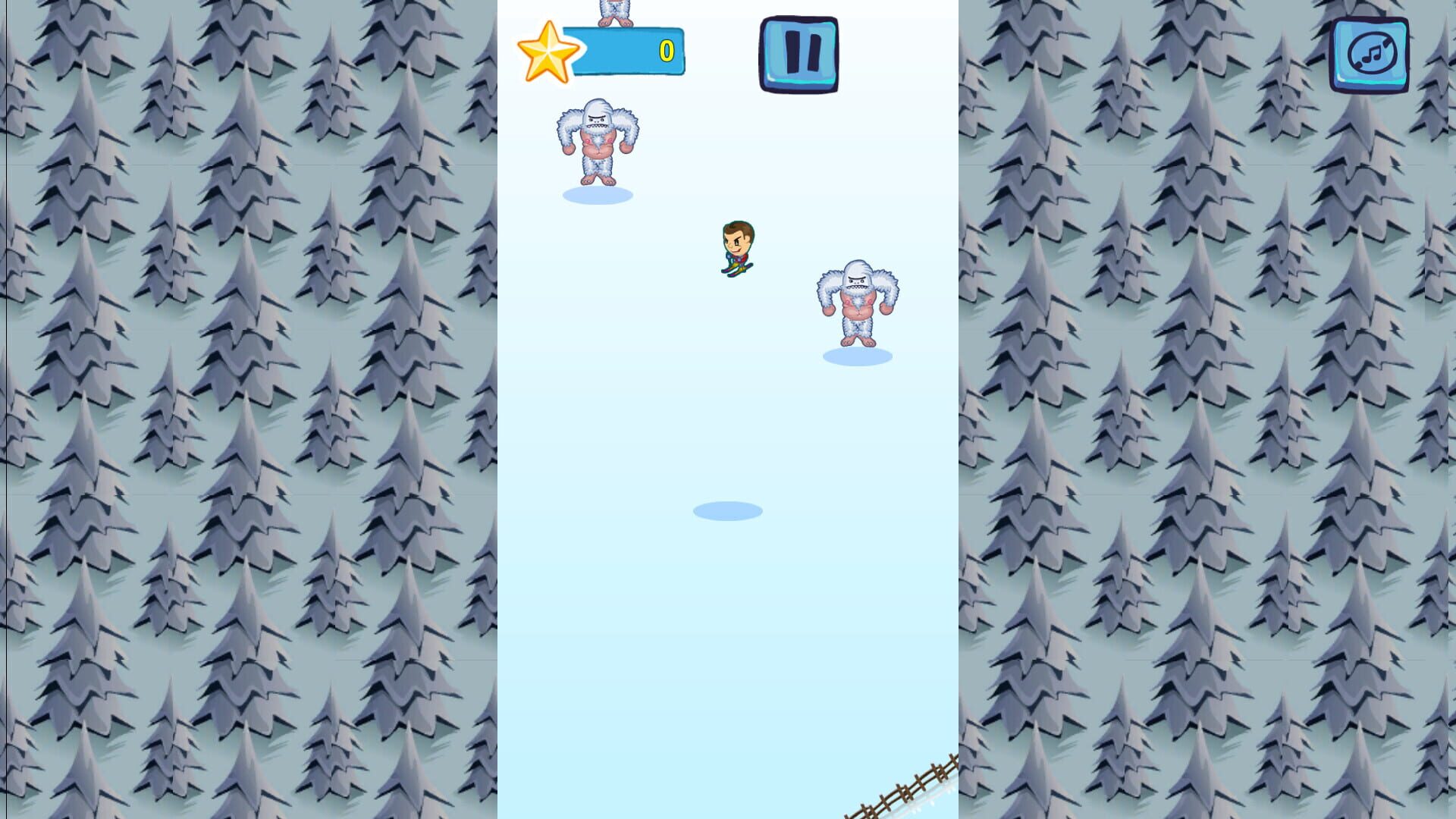 Screenshot for ZigZagging Ski