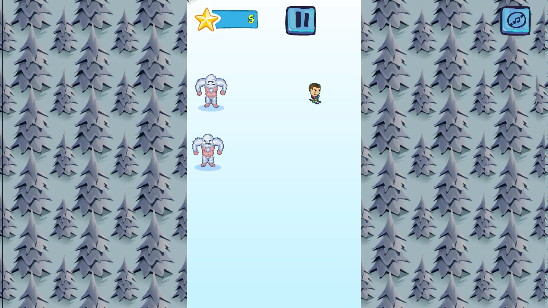 Screenshot for ZigZagging Ski