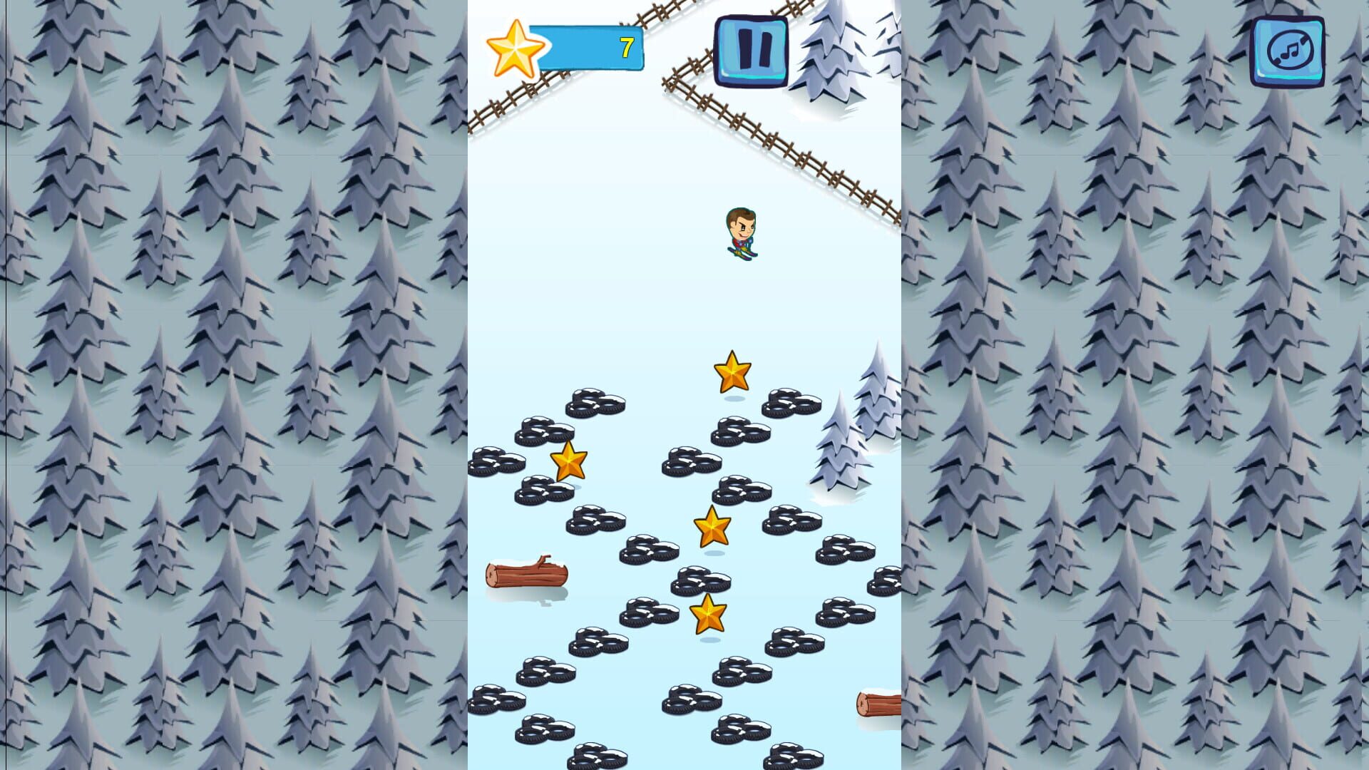 Screenshot for ZigZagging Ski