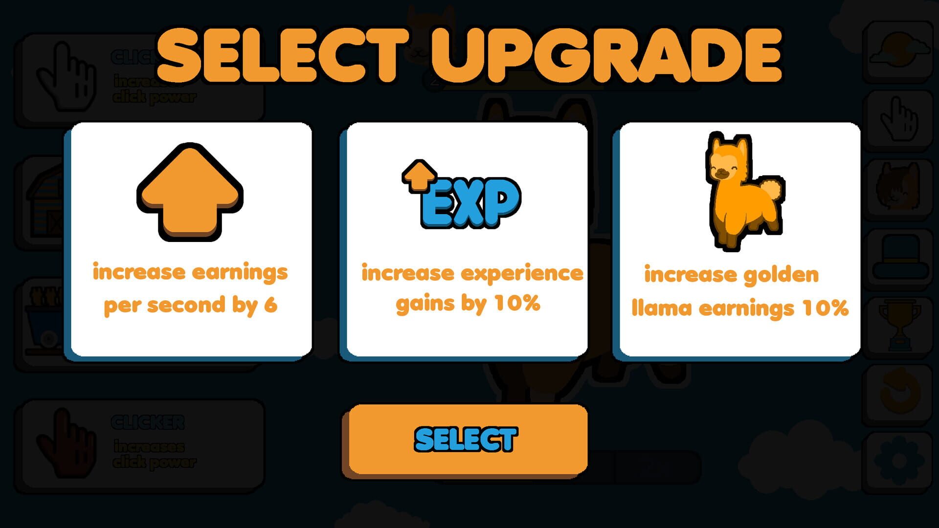 Screenshot for Lhama Clicker
