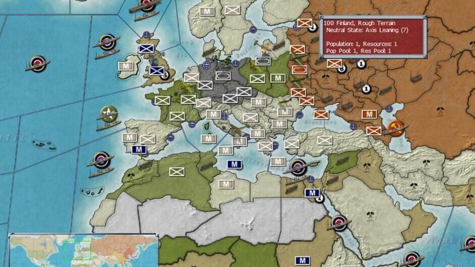 Screenshot for Gary Grigsby's World at War: A World Divided