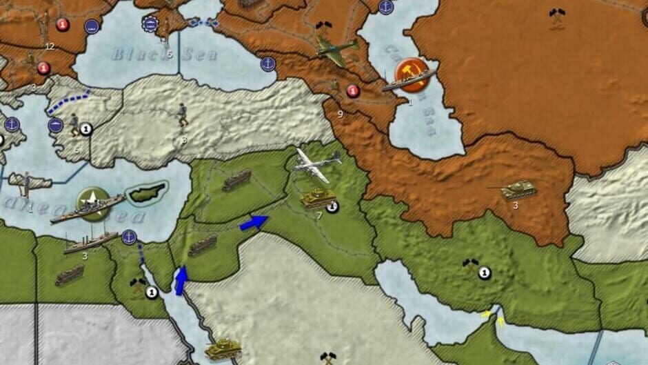 Screenshot for Gary Grigsby's World at War: A World Divided