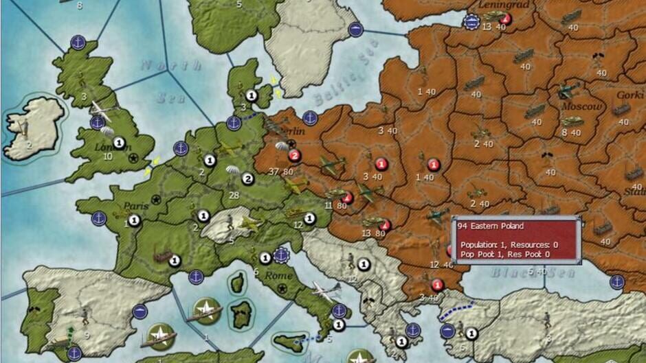 Screenshot for Gary Grigsby's World at War: A World Divided