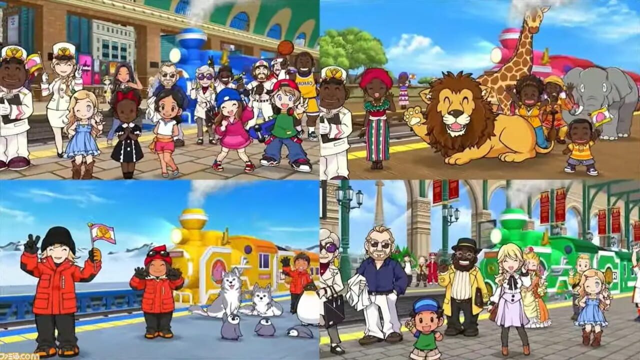 Screenshot for Momotaro Dentetsu World: Chikyuu ha Kibou de Mawatteru!