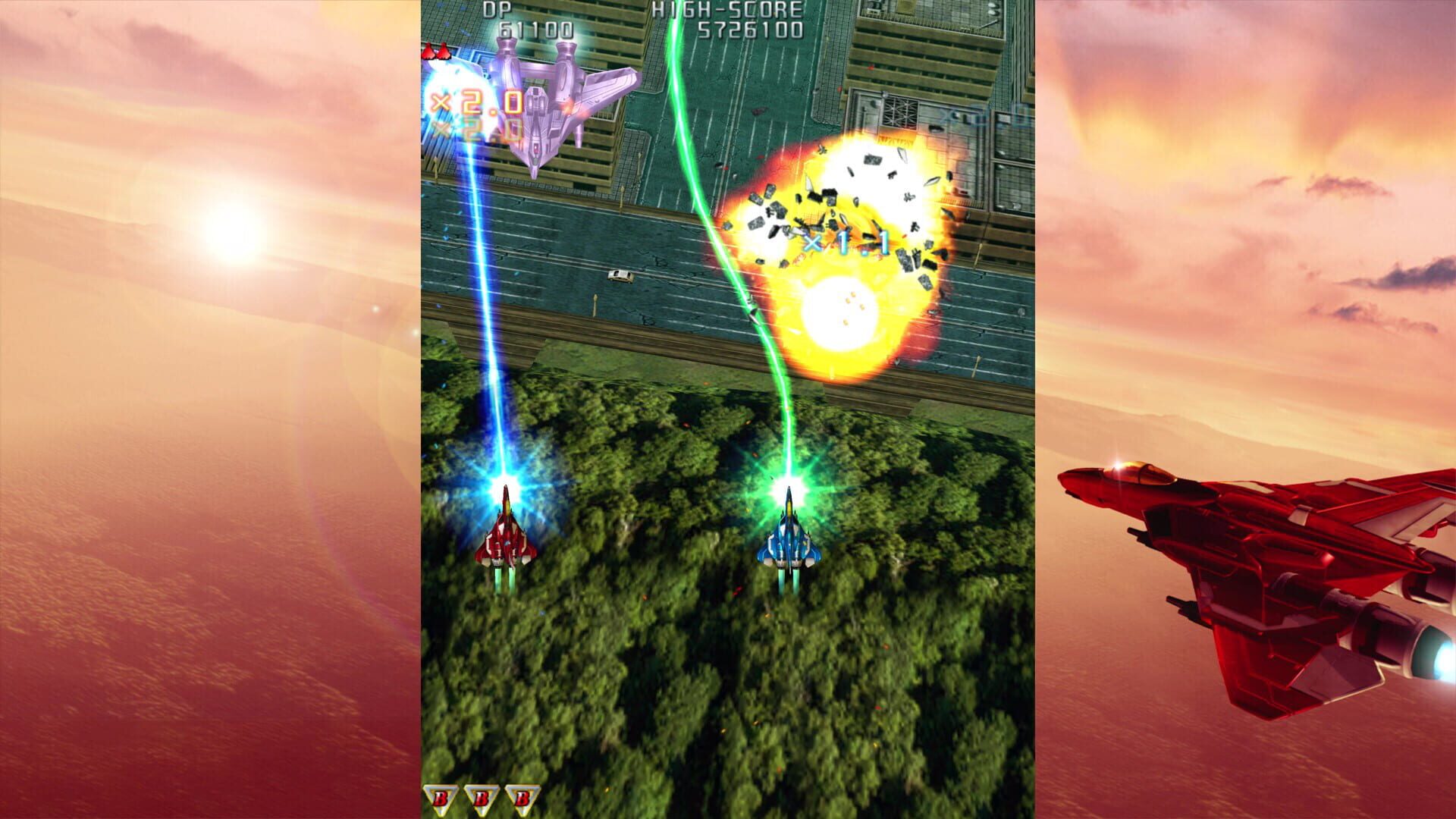 Screenshot for Raiden III x Mikado Maniax