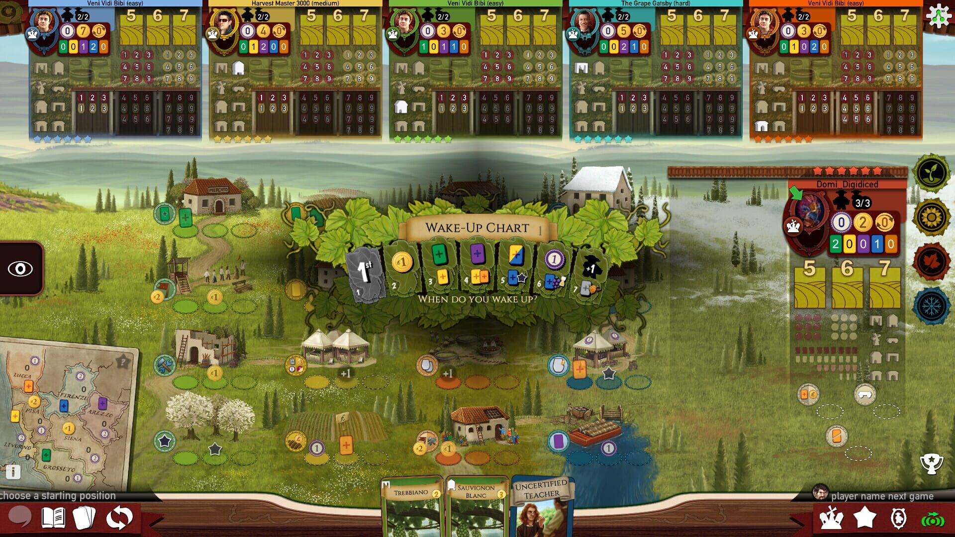 Screenshot for Viticulture: Essential Edition - Tuscany Expansion