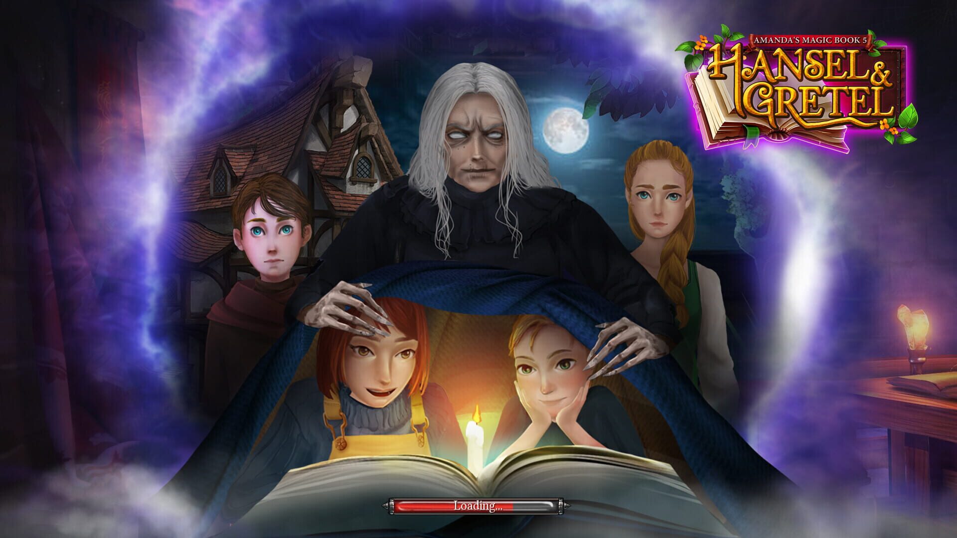 Screenshot for Amanda's Magic Book 5: Hansel and Gretel