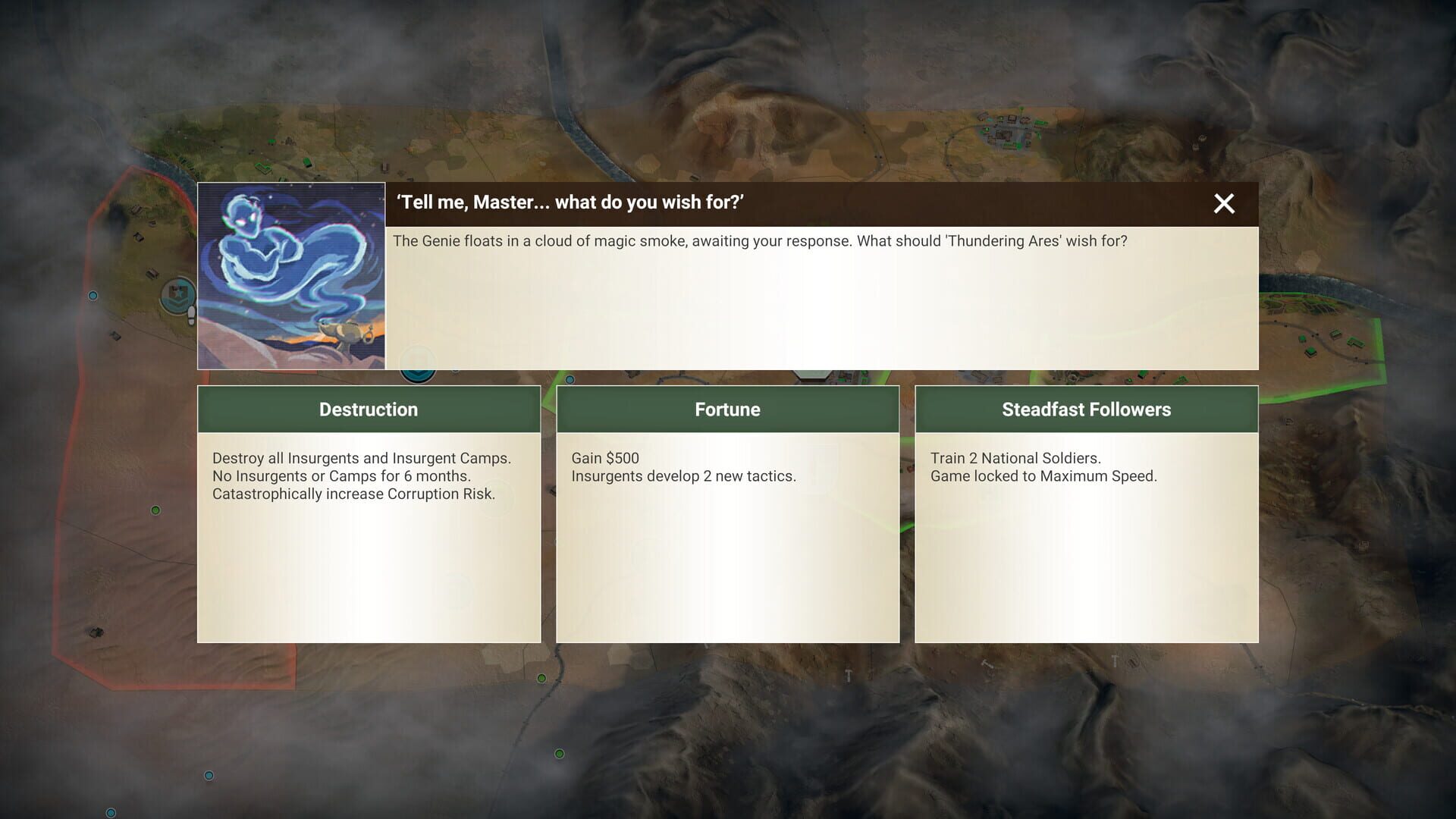 Screenshot for Rebel Inc: Escalation - Dollars & Disasters