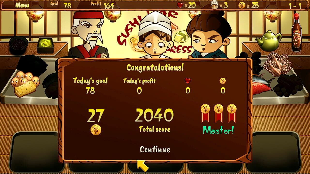 Screenshot for Sushi Bar Express