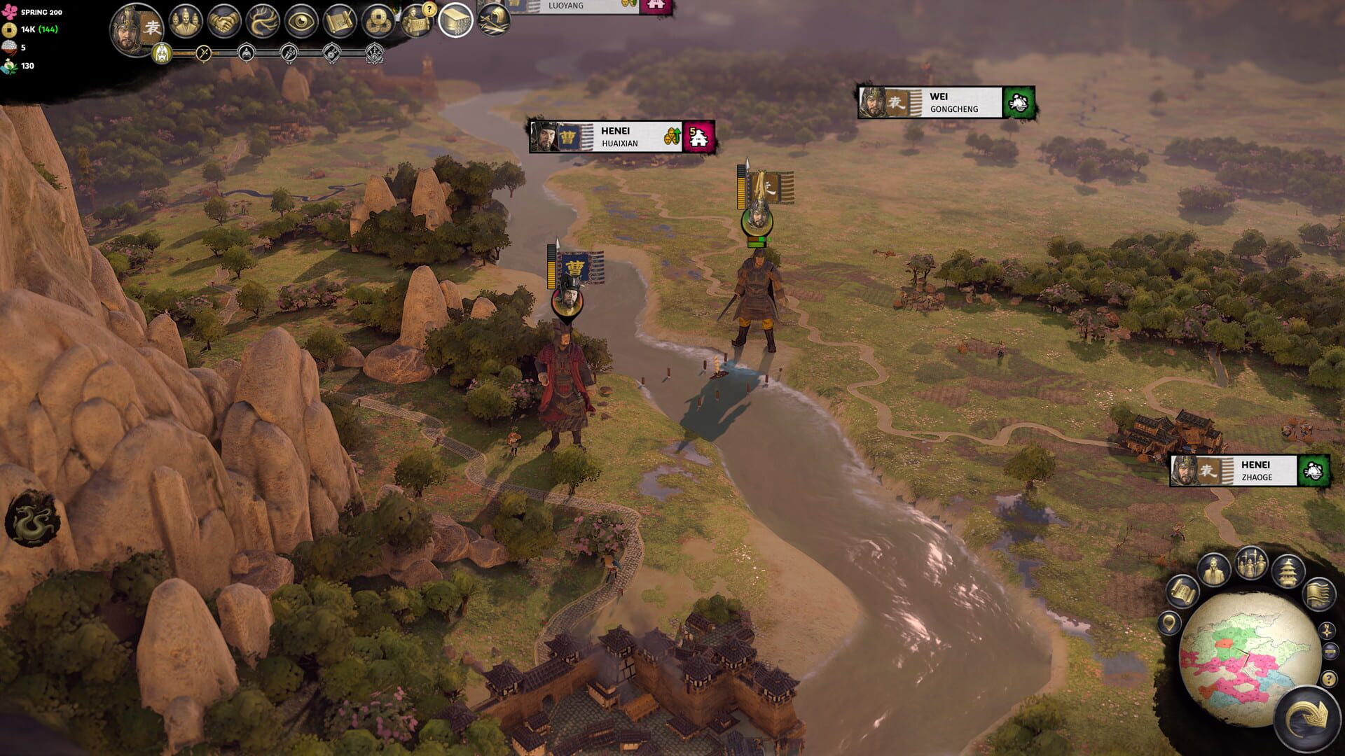 Screenshot for Total War: Three Kingdoms - Fates Divided