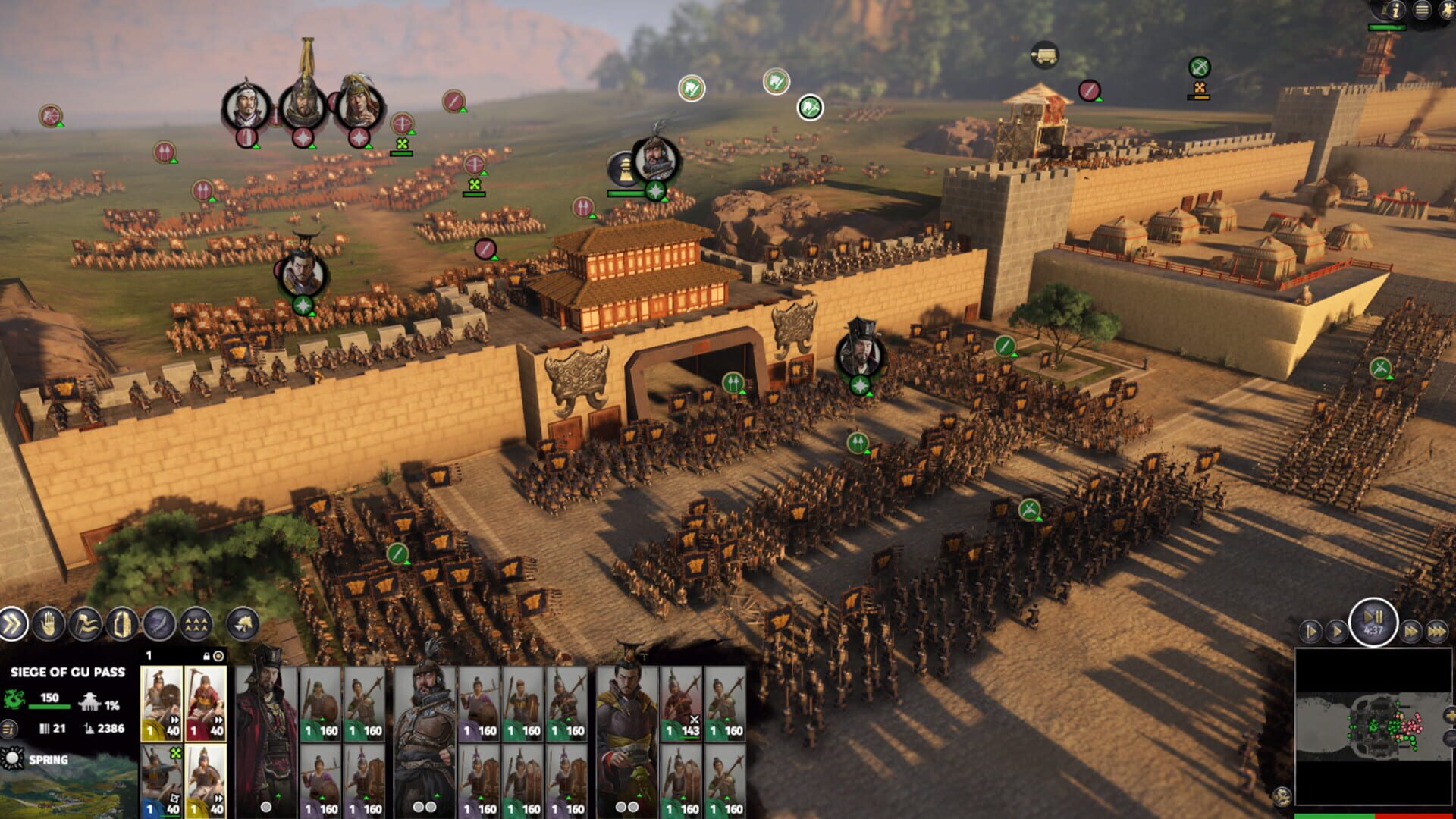 Screenshot for Total War: Three Kingdoms - Fates Divided