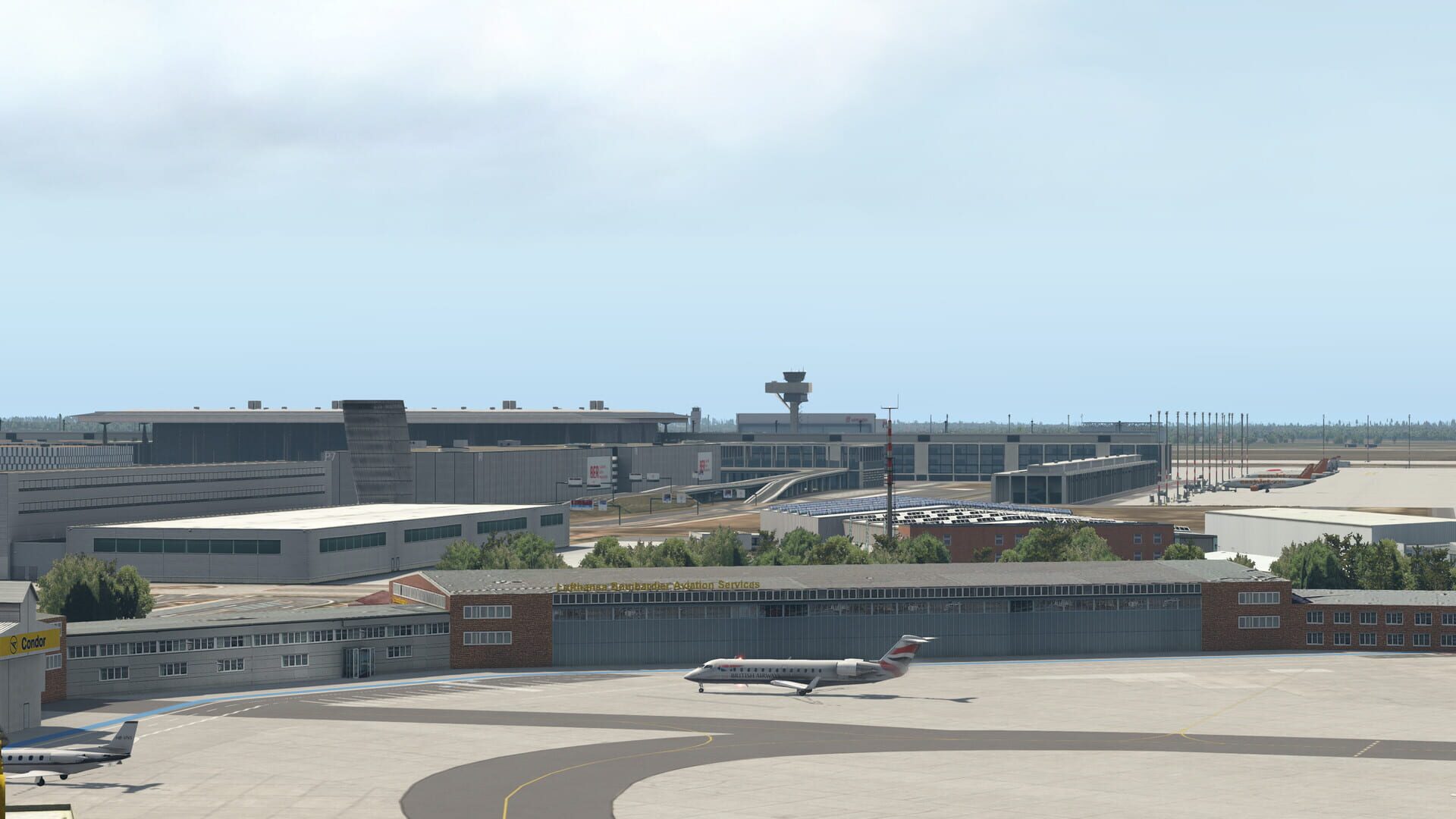 Screenshot for X-Plane 11: Aerosoft - Airport Berlin-Brandenburg