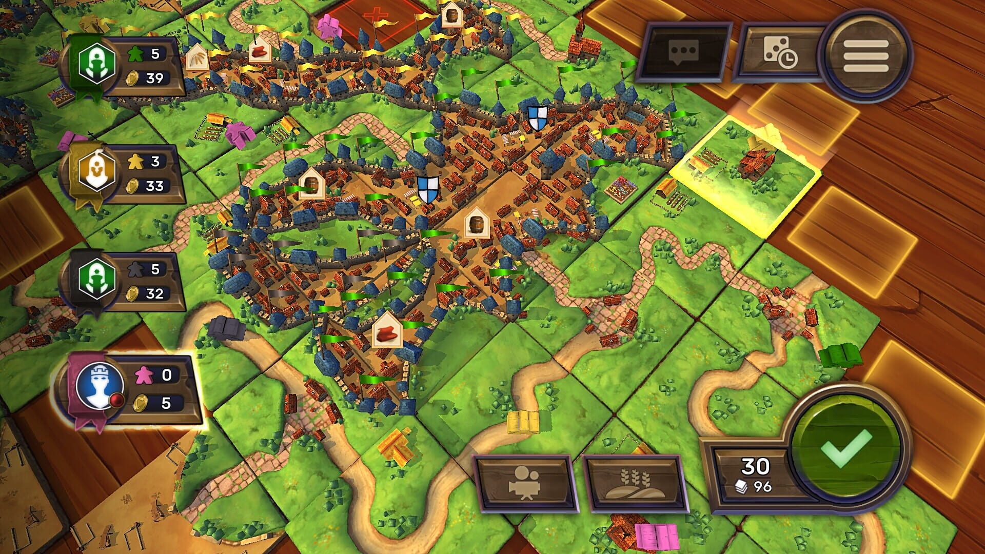Screenshot for Carcassonne: The Official Board Game - Traders & Builders