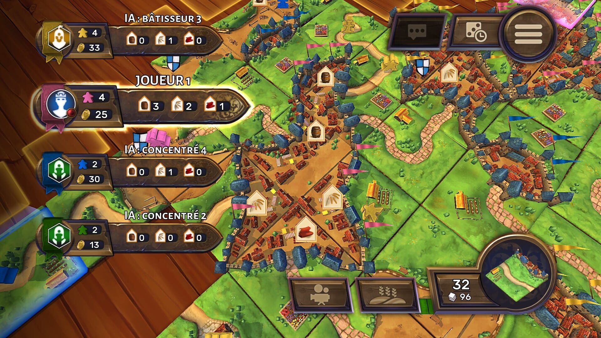 Screenshot for Carcassonne: The Official Board Game - Traders & Builders