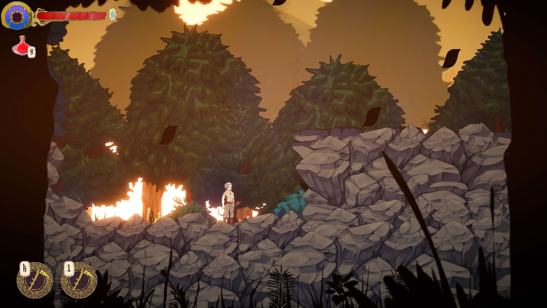 Screenshot for Esdraz: The Throne of Darkness