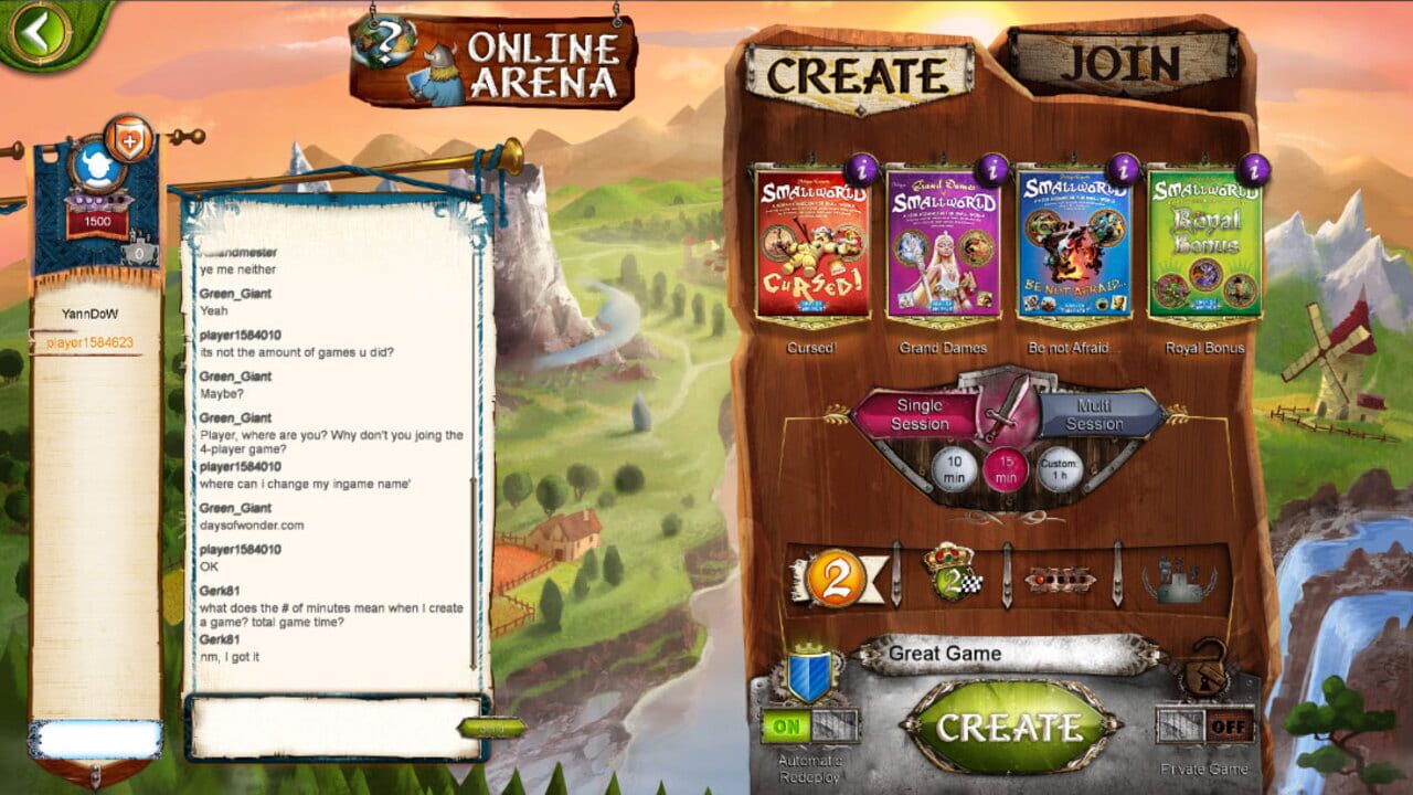 Screenshot for Small World