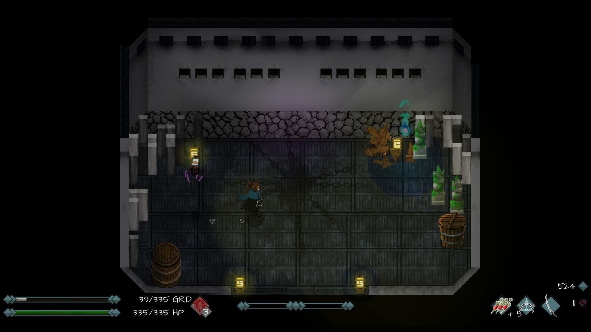 Screenshot for Skautfold: Moonless Knight