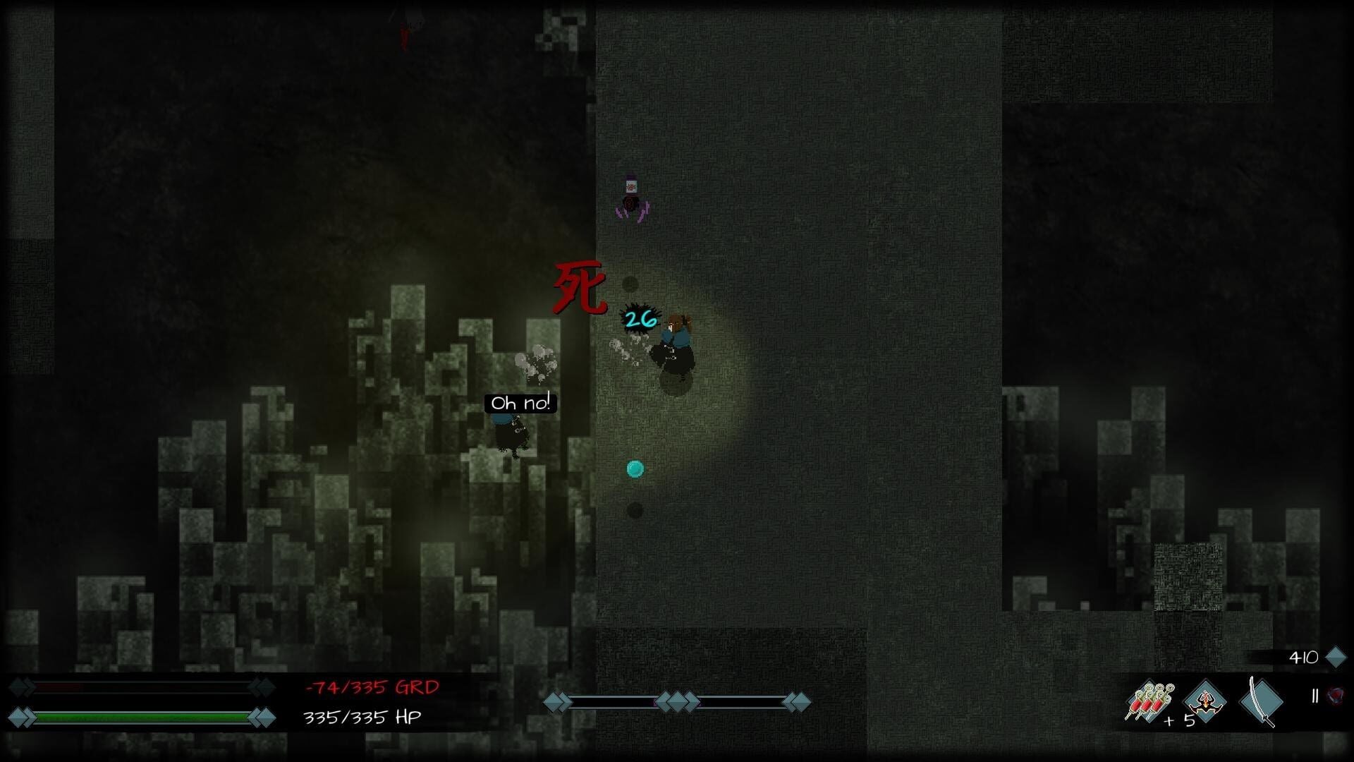 Screenshot for Skautfold: Moonless Knight