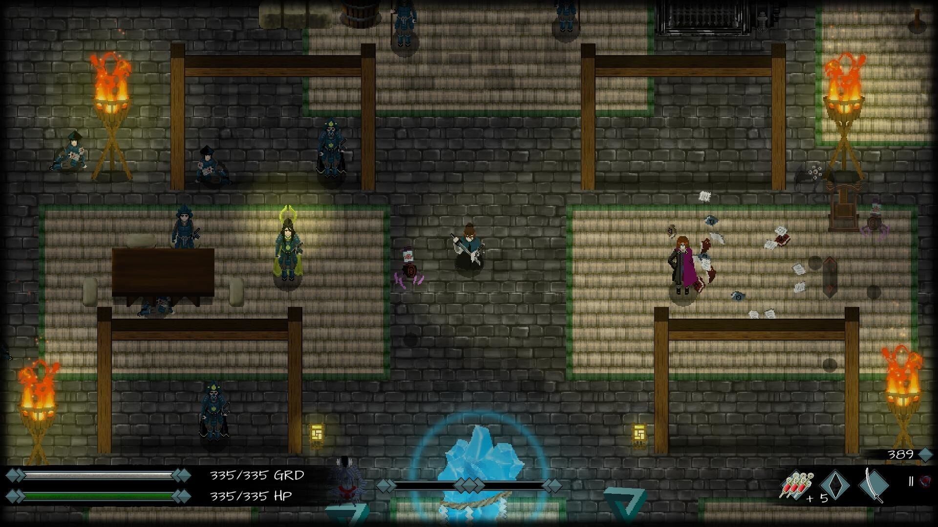 Screenshot for Skautfold: Moonless Knight